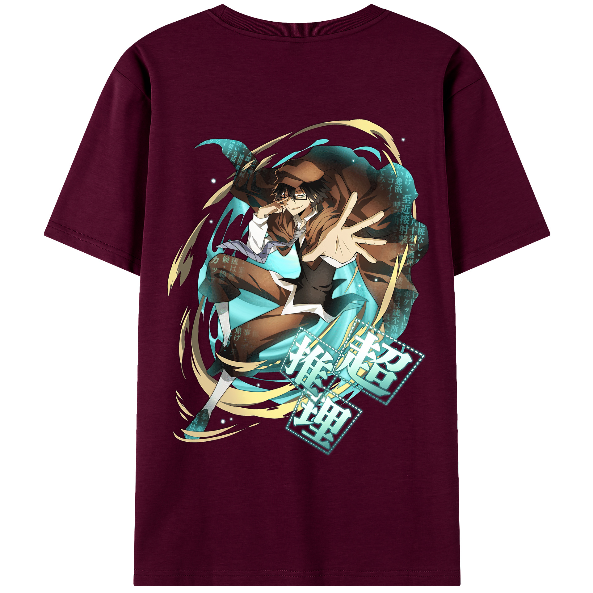 （画像用） 文豪ストレイドッグス Bungo Stray Dogs レディース半袖Tシャツ(バックプリント)